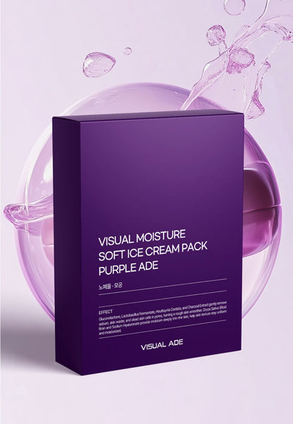 Visual Moisture Soft Serve Ice Cream Pack Series - Purple