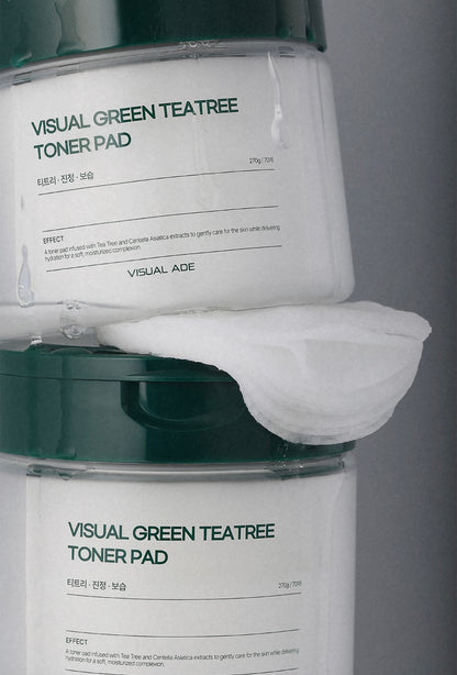 Visual Green Tea Tree Toner Pads