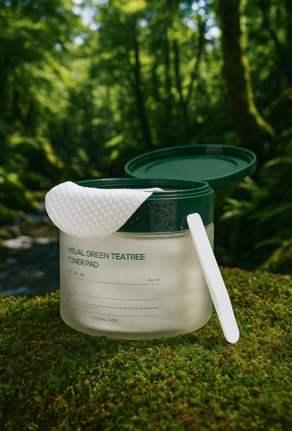 Visual Green Tea Tree Toner Pads