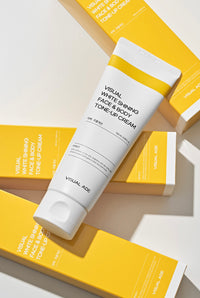 Visual White Shining Face and Body Tone-Up Cream (100ml)