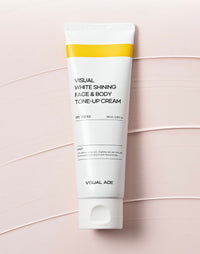 Visual White Shining Face and Body Tone-Up Cream (100ml)