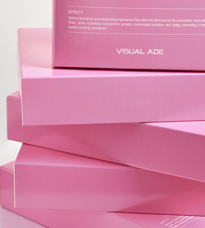 Visual Moisture Soft Ice Cream Pack ( with tool set) - Pink Ade