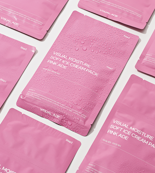 Visual Moisture Soft Ice Cream Pack - Pink Ade