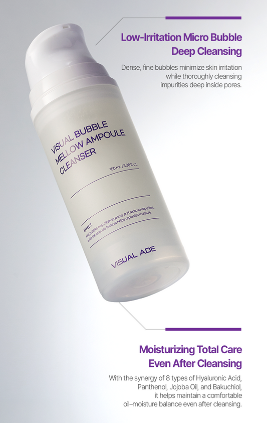 Visual Bubble Mellow Ampoule Cleanser